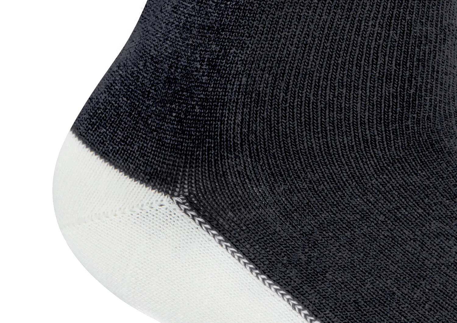 Casual/Dress Diabetic Socks - Black - Image 4