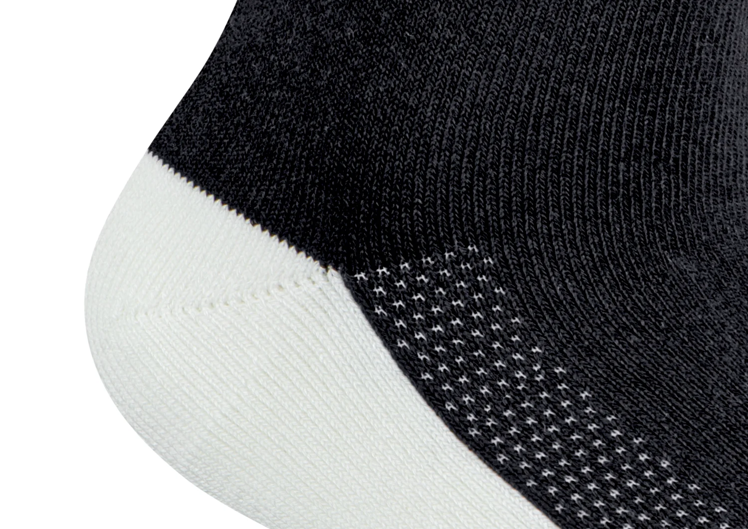 Extra Roomy Diabetic Socks (Thick) - Black - Image 4