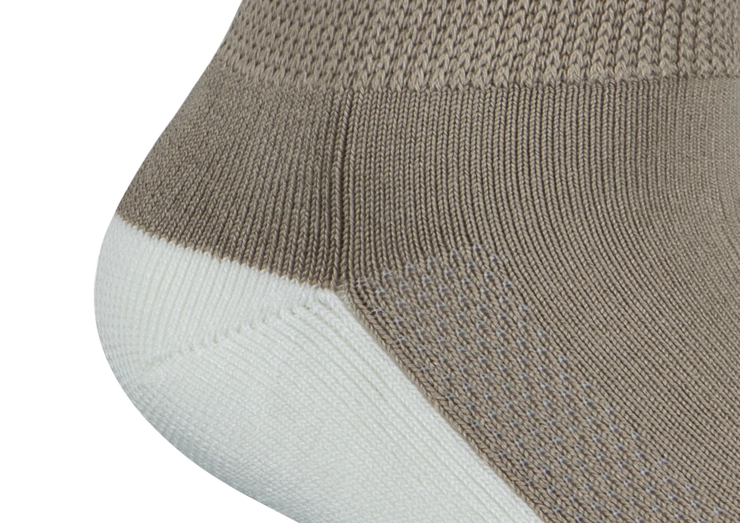 Padded Sole Diabetic Socks - Brown - Image 4