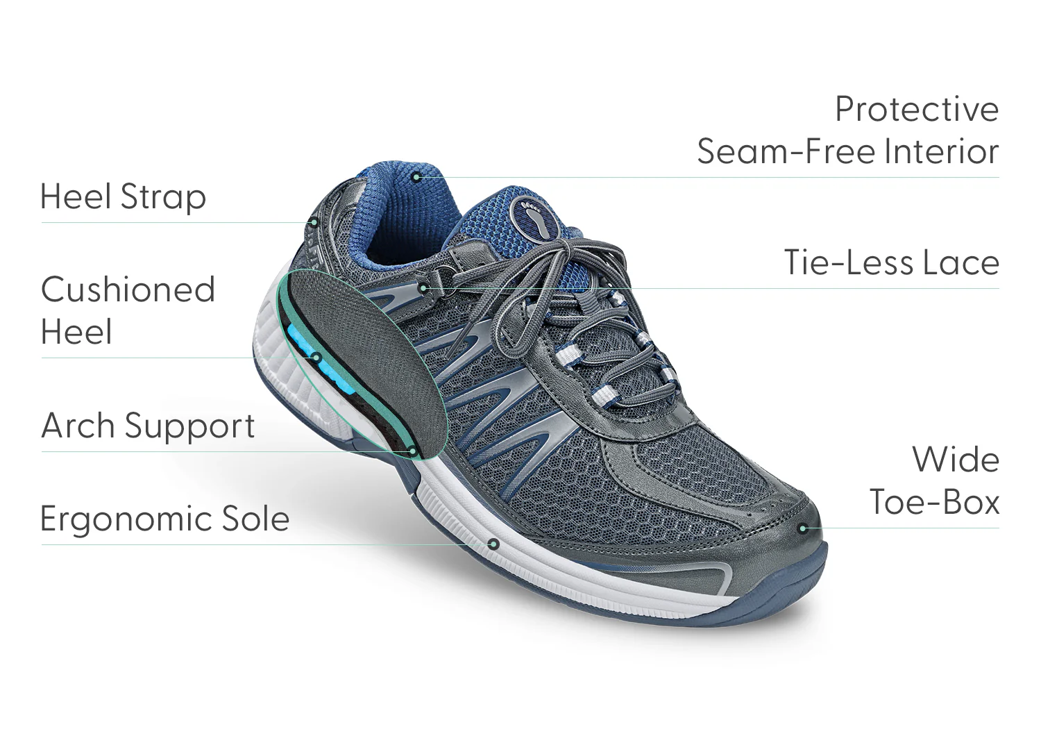 Sprint Tie-Less - Gray - Image 3